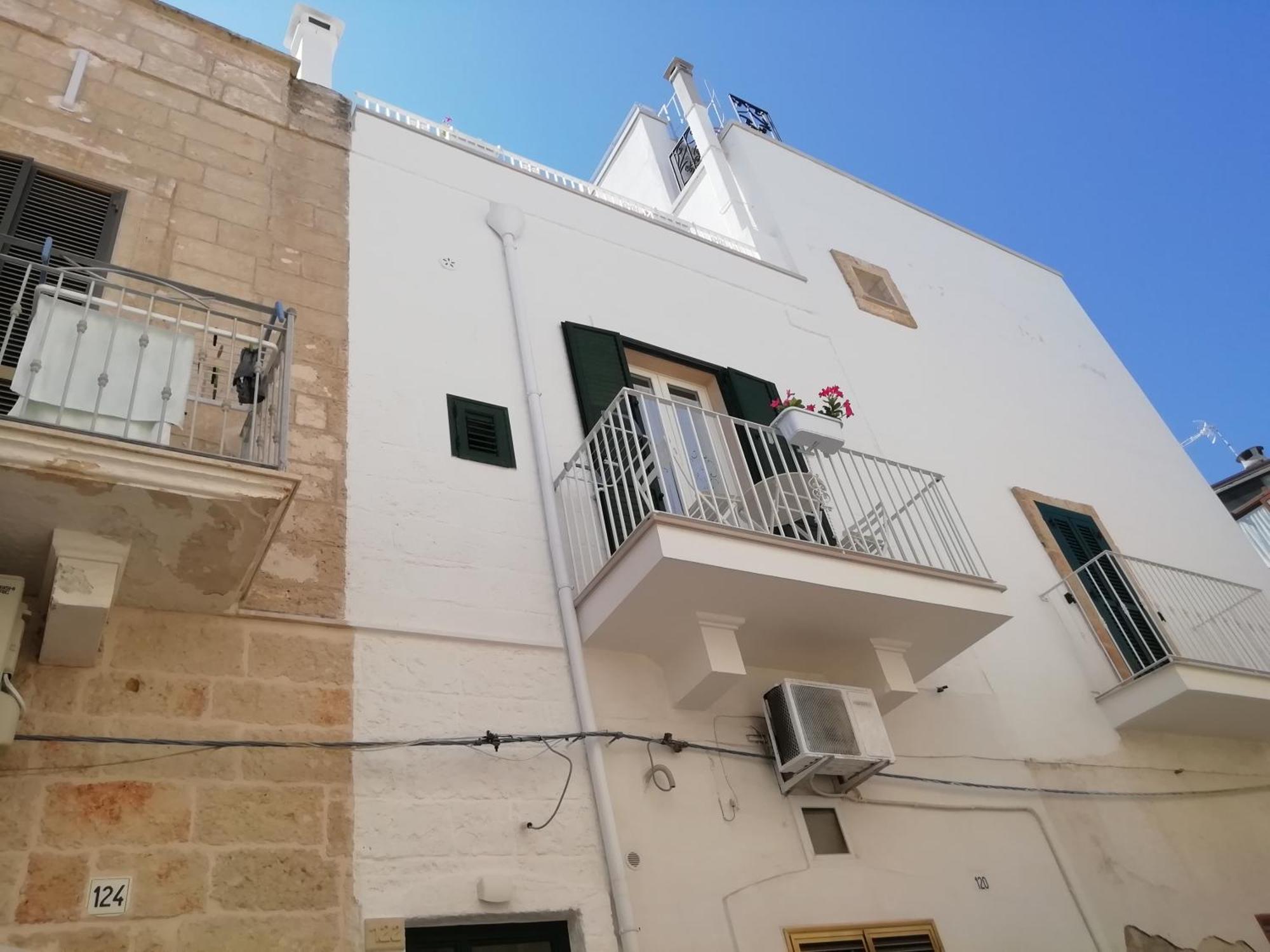 El-Mar Locazione Turistica House With Exclusive Terrace Apartment Полиняно а Маре Екстериор снимка