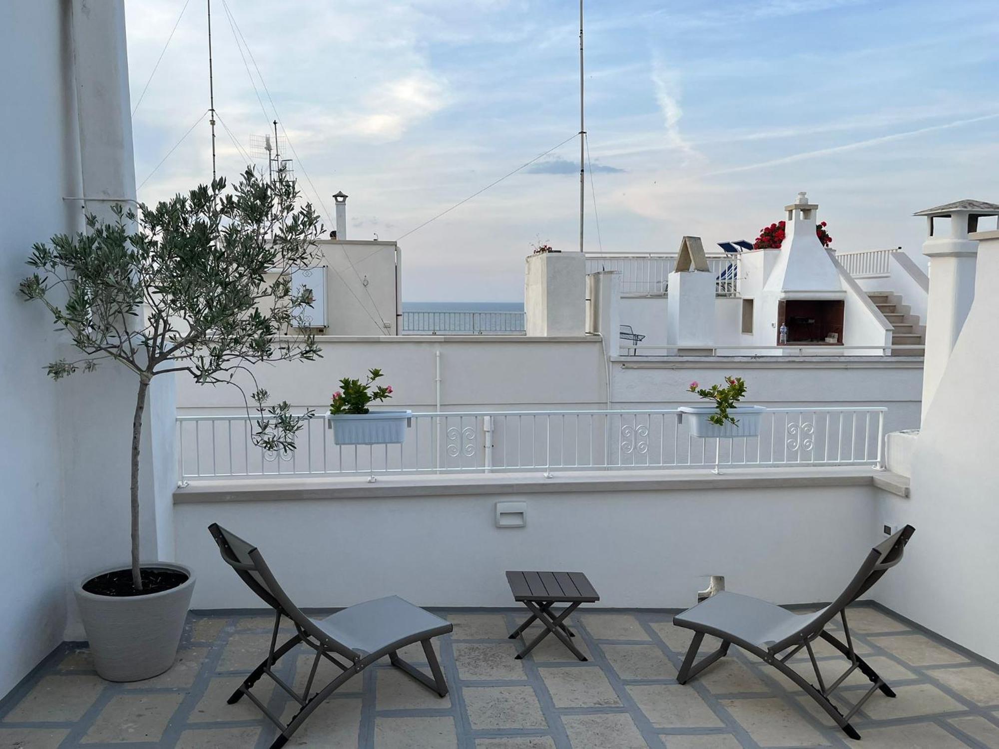 El-Mar Locazione Turistica House With Exclusive Terrace Apartment Полиняно а Маре Екстериор снимка